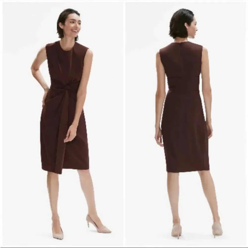 MM Lafleur The Taylor Dress in Raisin 8 Sz 0‎